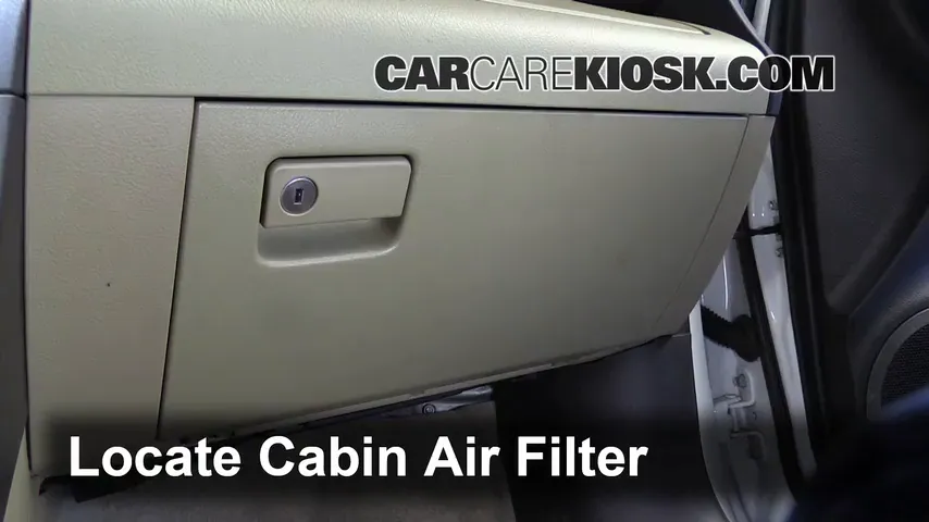 2010 Toyota RAV4 Limited 3.5L V6 Filtro de aire (interior) Cambio